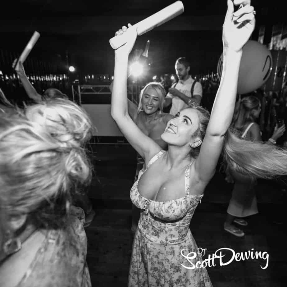 Leap year proposal | women dancing at party
