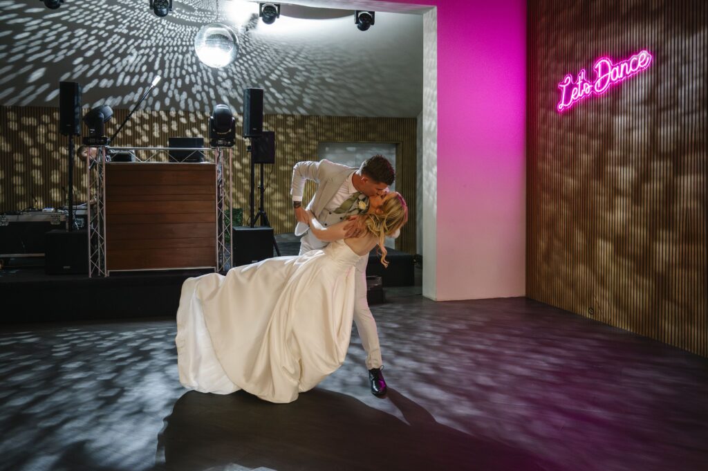 Mr & Mrs Doyle at Little Green Wedding Barn by DJ Scott Dewing